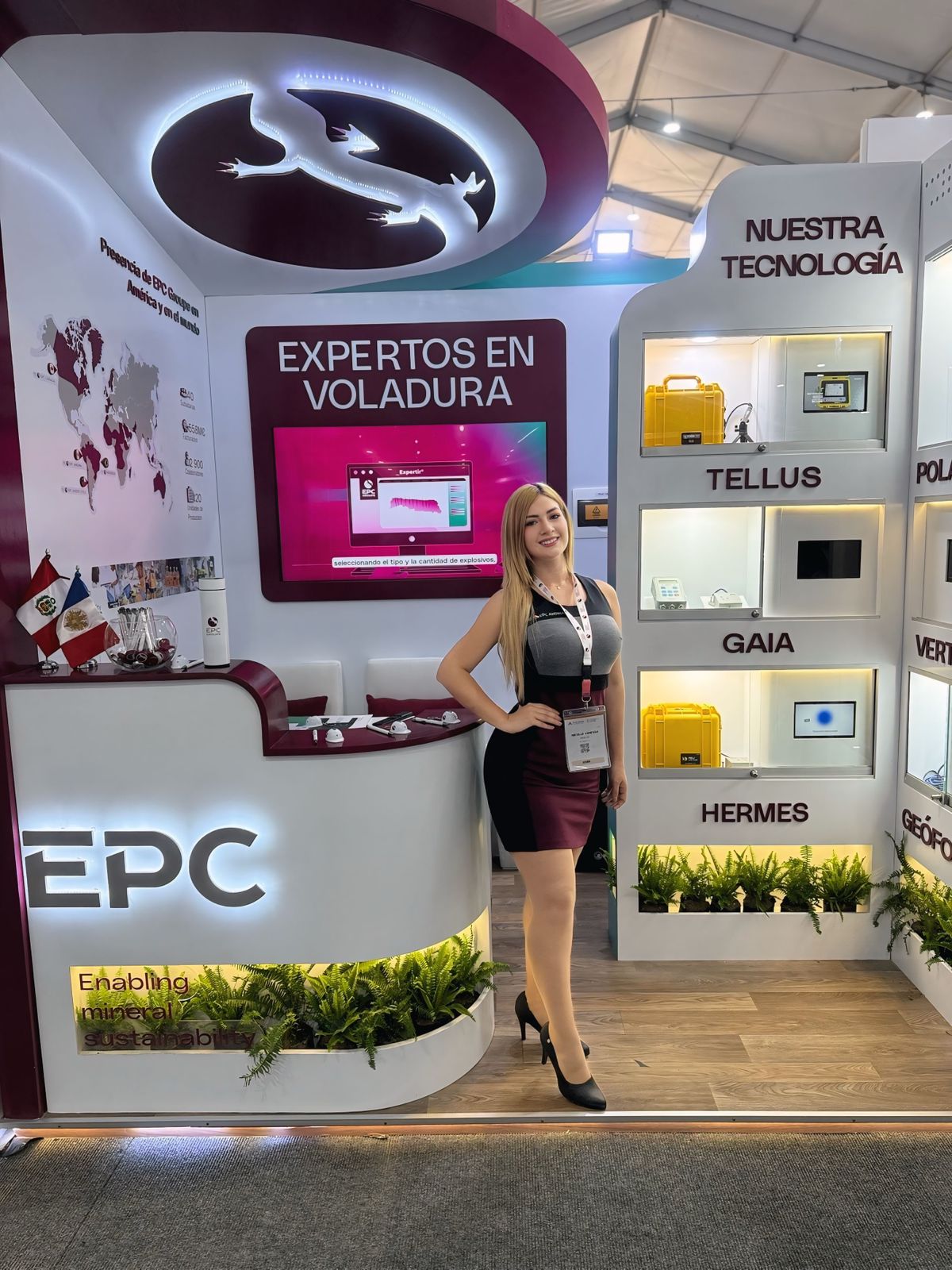 FERIA PERUMIN - CLIENTE EPC ANDINA 